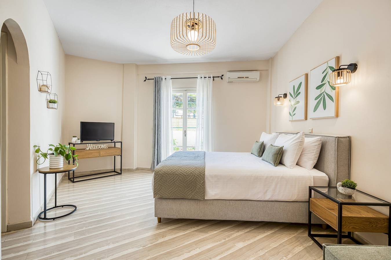 Appartamento intero, Appartamento vacanze per 2 persone con balcone in Benitses, Corfu, Corfù