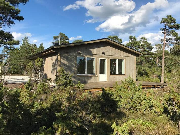 Fjellhytte for 6 personer, med Terrasse og Utsikt på Gotland