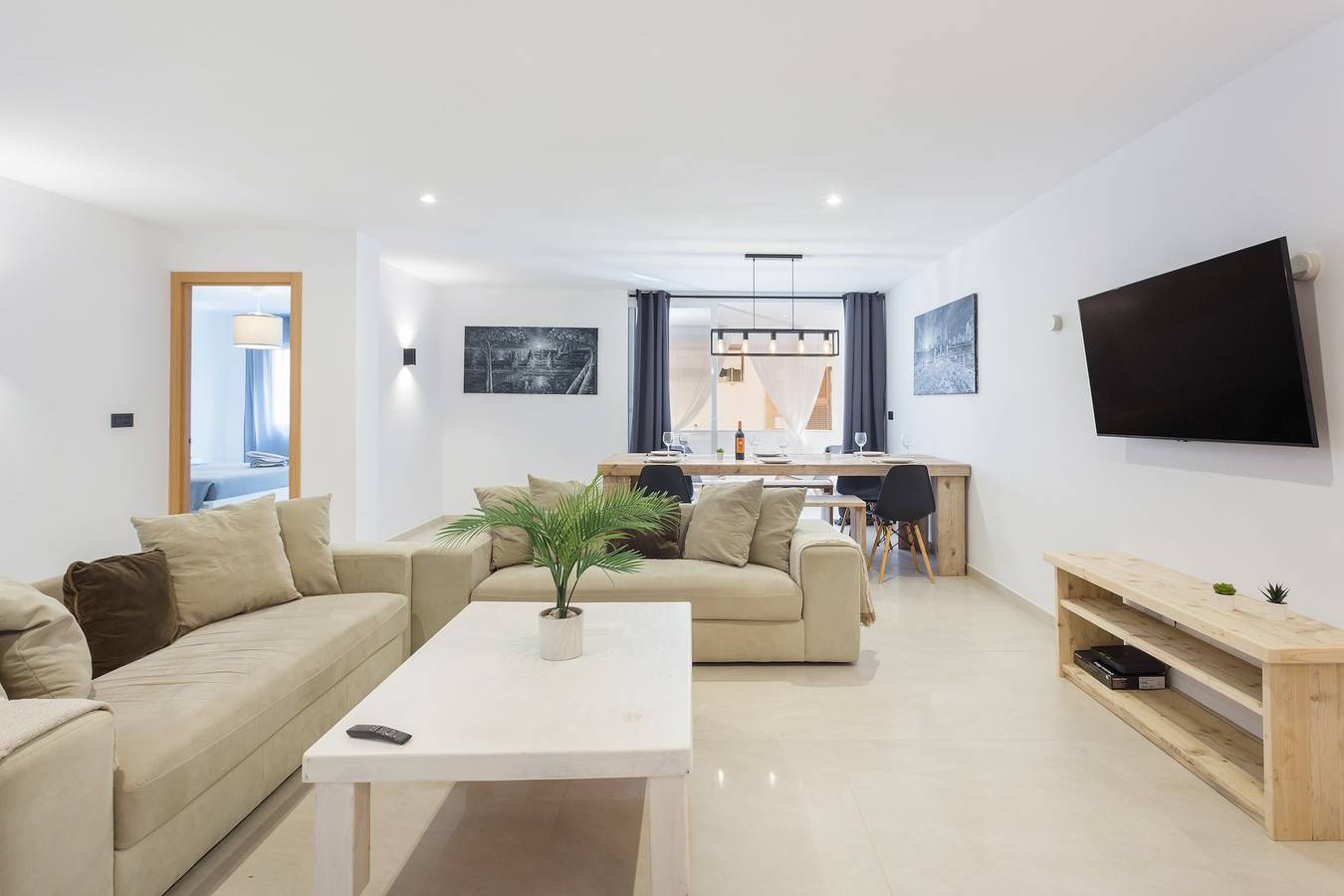 Ganze Wohnung, Ferienwohnung 'Lujoso Cerca De Playa' mit Privatterrasse, Wlan und Klimaanlage in Jávea, Costa Blanca