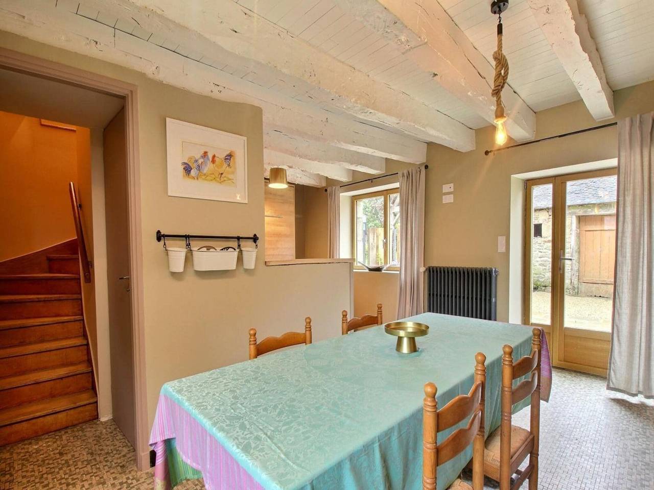 Ferienhaus mit Pool in Neulliac in Neulliac, Pontivy und Umgebung