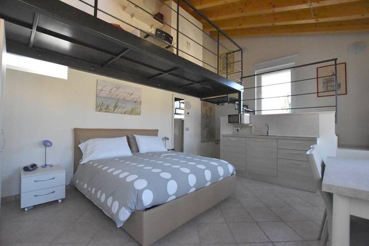 Gîte pour 4 personnes, avec jacuzzi et terrasse à Sulzano