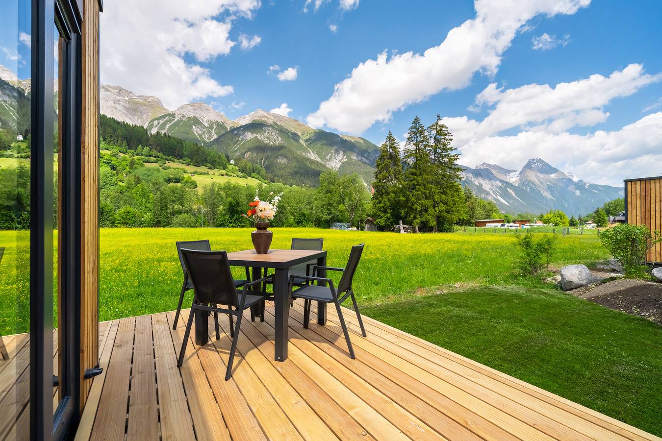 Austriaparks Camping Arlberg — Rosanna Cabin | 4 Personen  in Pettneu, Pettneu am Arlberg