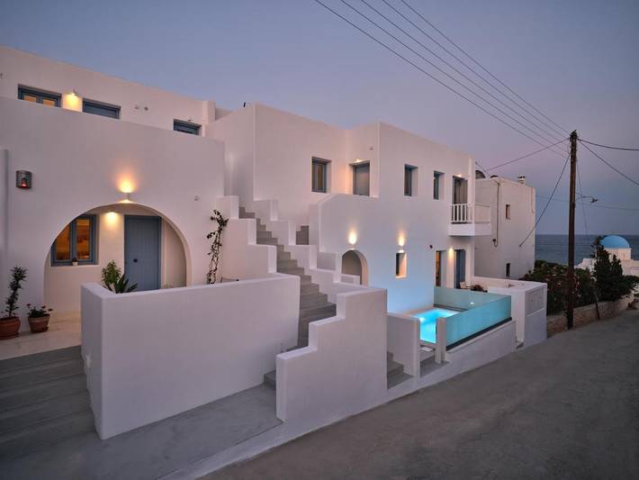 Appartement de vacances pour 2 personnes, avec Balcon et Terrasse ainsi que Piscine et Vue