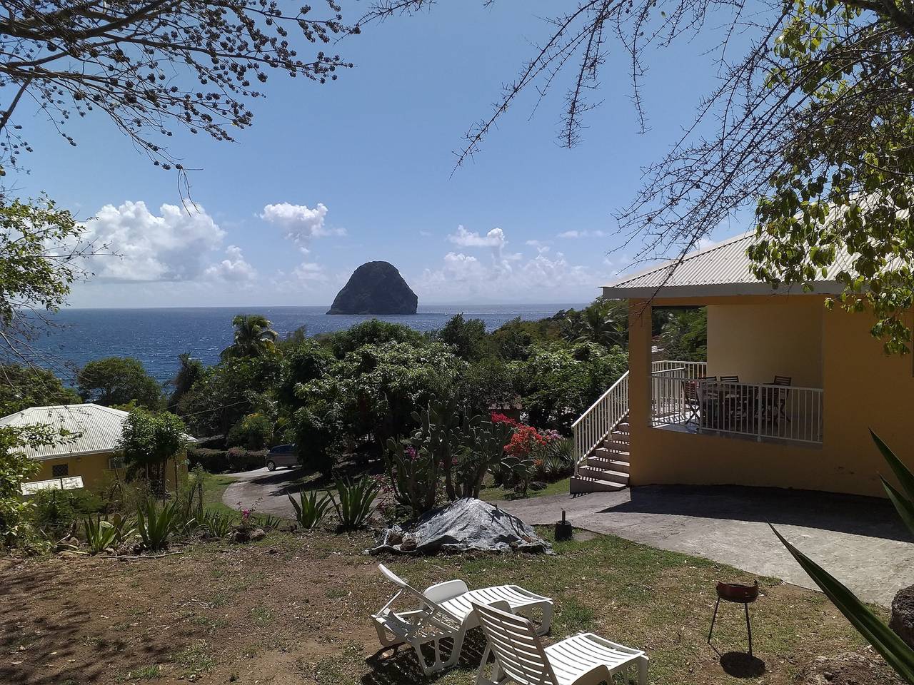 Maison confortable au Diamant avec vue sur la mer in Le Diamant, Martinique