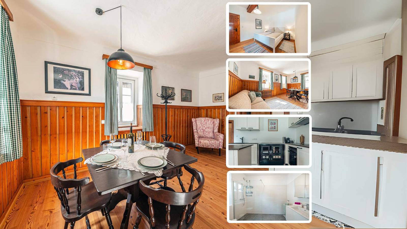 Ganze Wohnung, Ferienwohnung für 4 Personen mit Garten in Altaussee, Totes Gebirge