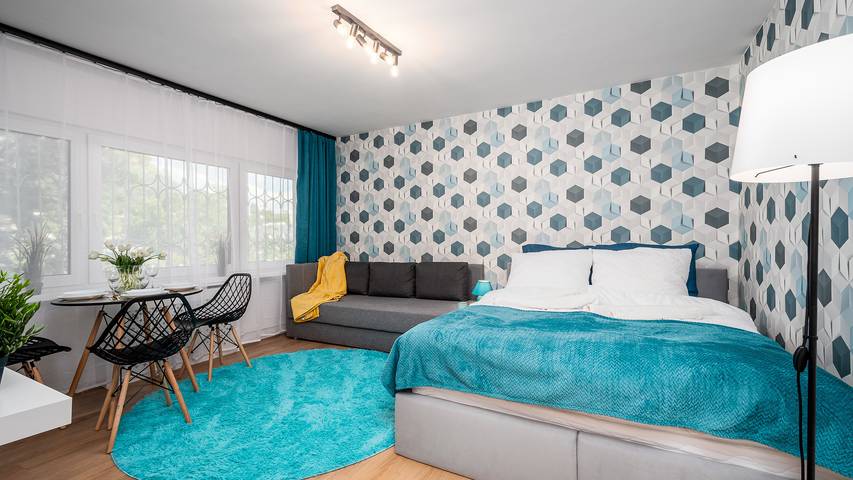 Ferienwohnung für 3 Personen, mit Balkon in Warschau - 2