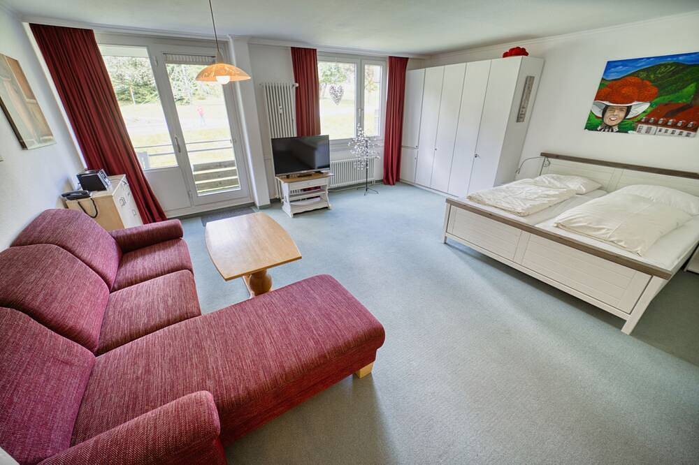 Ganze Wohnung, Standard | 55 qm 1,5 Raum (mit Hochschwarzwaldkarte) - Ferienwohnungen am in Feldberg, Südschwarzwald