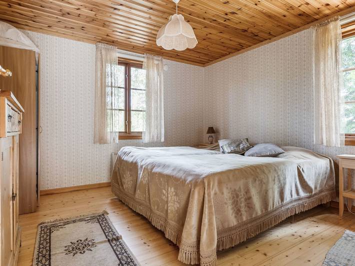 Ferienhaus für 5 Personen, mit Terrasse und Garten sowie Sauna und Seeblick in Schweden - 4