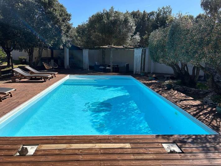 Chambre d’hôte pour 2 personnes, avec jardin et piscine ainsi que terrasse et vue à Bonifacio - 4