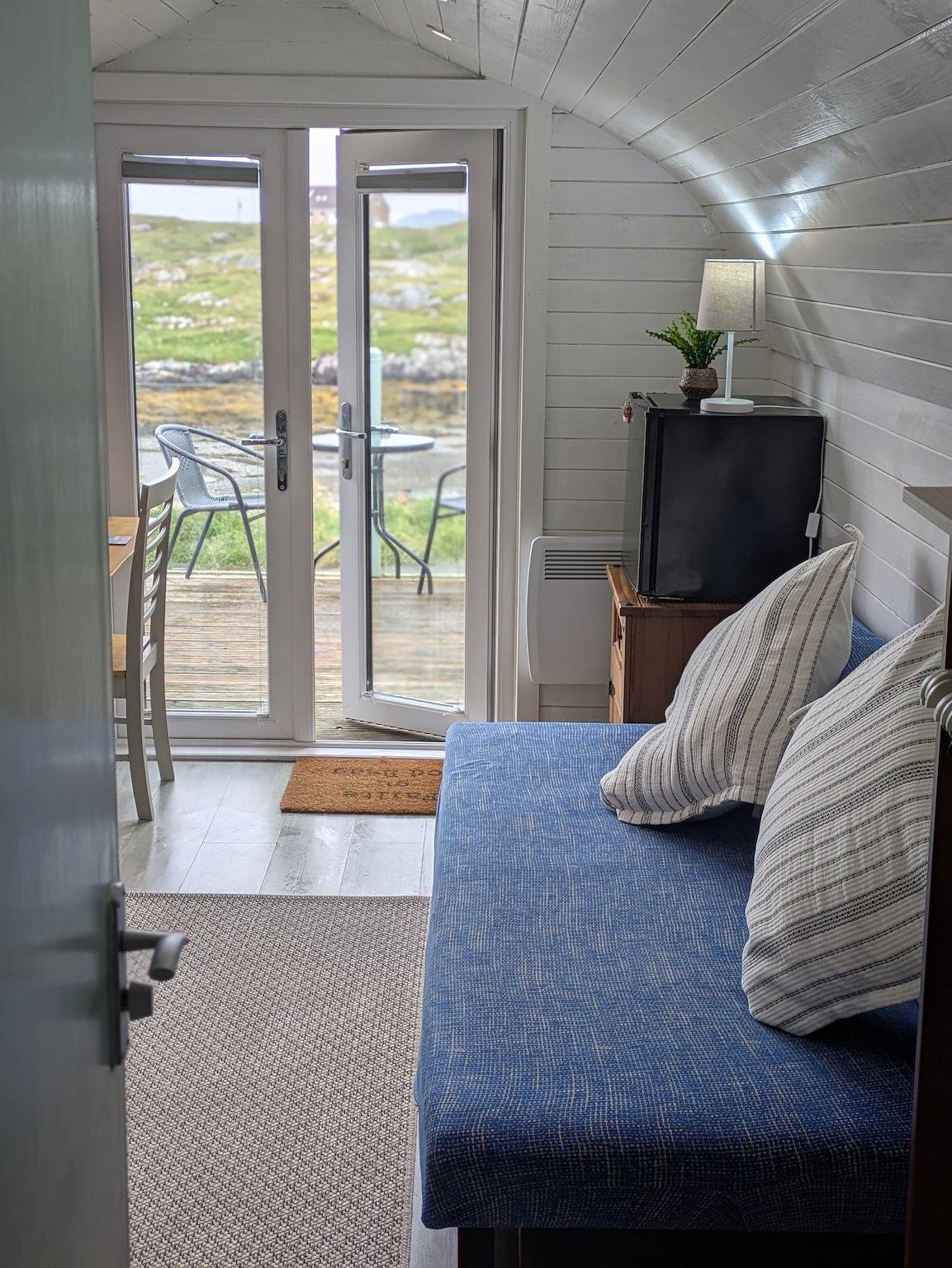 Chalet für 2 Personen mit Balkon in Süd Uist, Äußere Hebriden