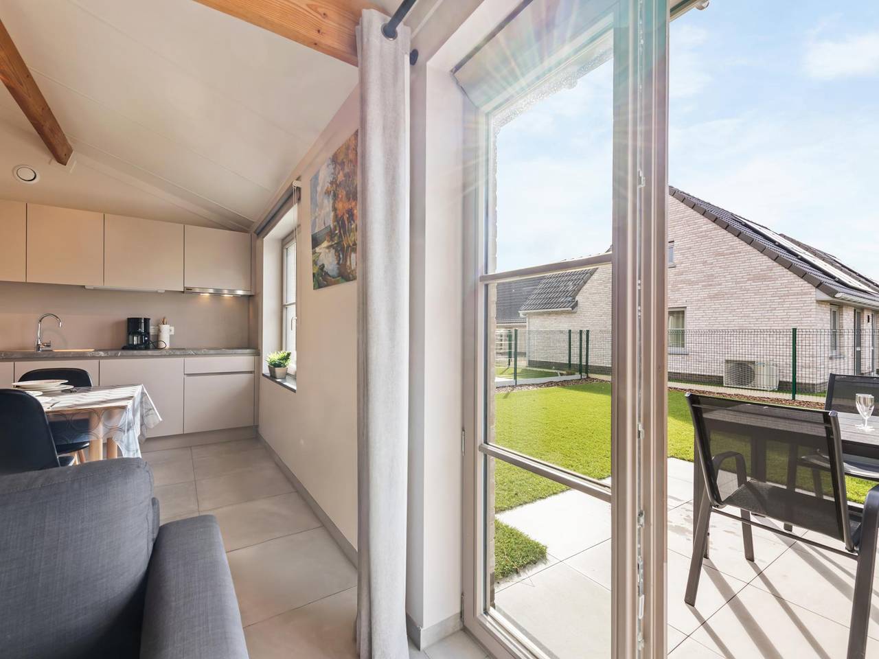 Cozy holiday home on small holiday park in Oostduinkerke, Koksijde