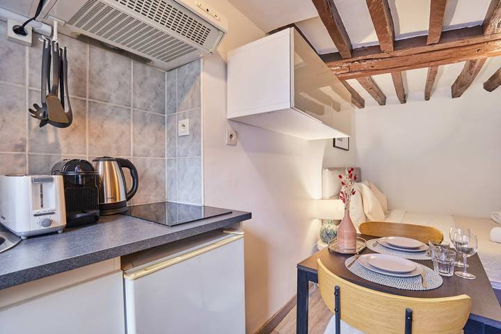 Gîte pour 2 personnes, adapté aux familles dans Musée Grévin - 3