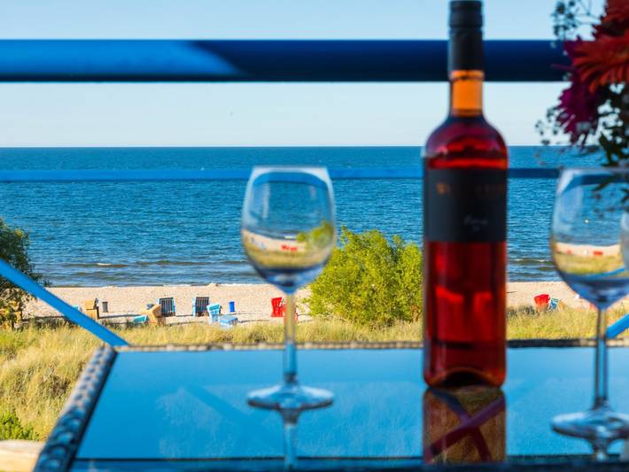 Ferienwohnung für 5 Personen, mit Ausblick und Sauna sowie Balkon und Seeblick in Trassenheide - 2