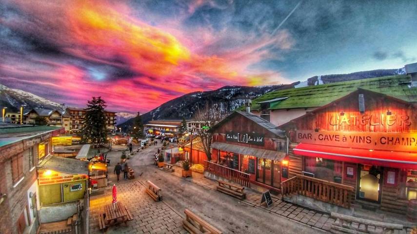 Chalet pour 7 personnes, avec Balcon ainsi que Terrasse et Vue dans Auron