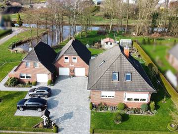 Ferienwohnung für 4 Personen, mit Garten und Terrasse, kinderfreundlich in Ihlow