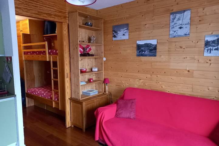 Gîte pour 4 personnes, avec balcon dans Auron - 3