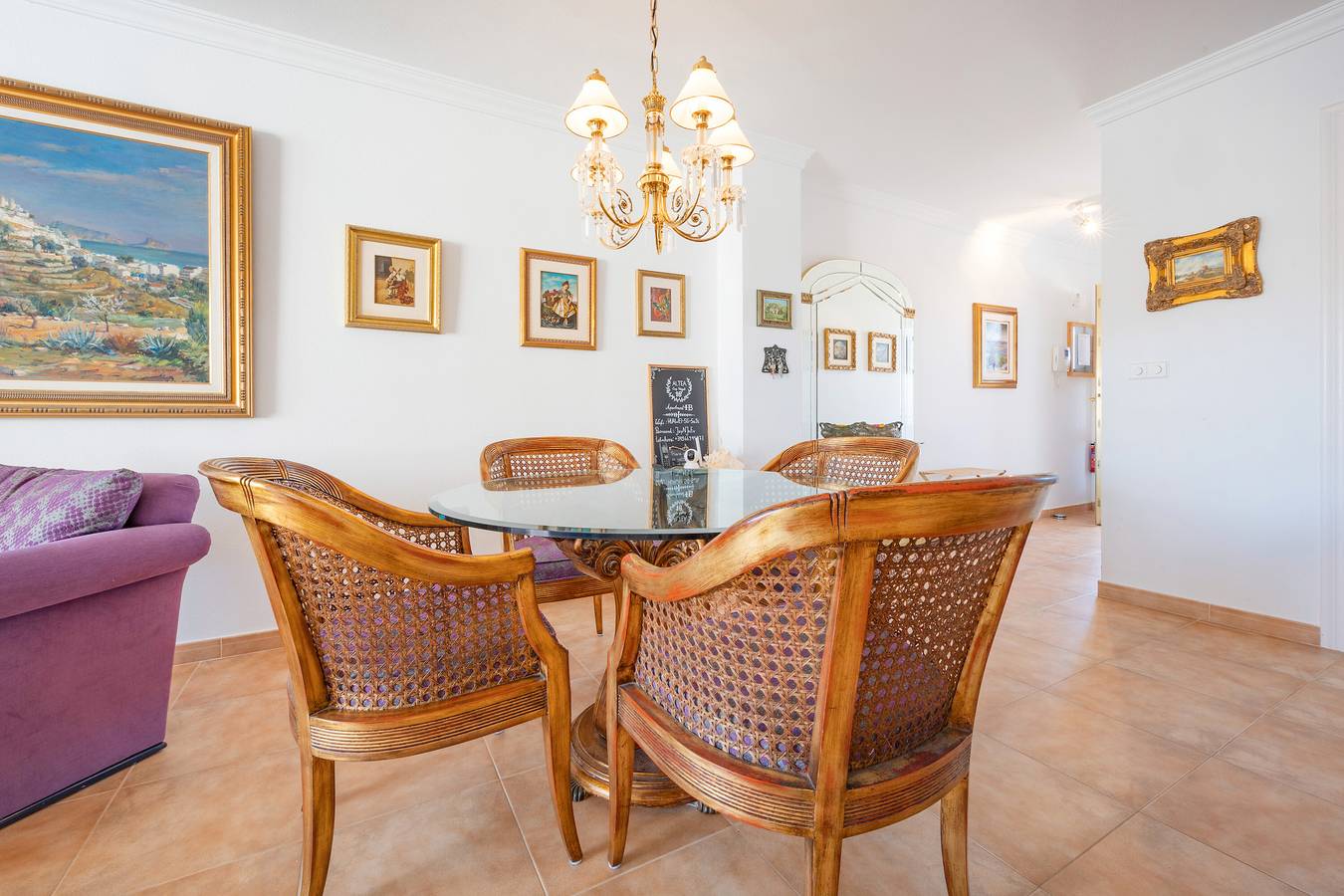 Hel lejlighed, Ferielejlighed for 6 personer med balkon in Platja L'Olla, Altea