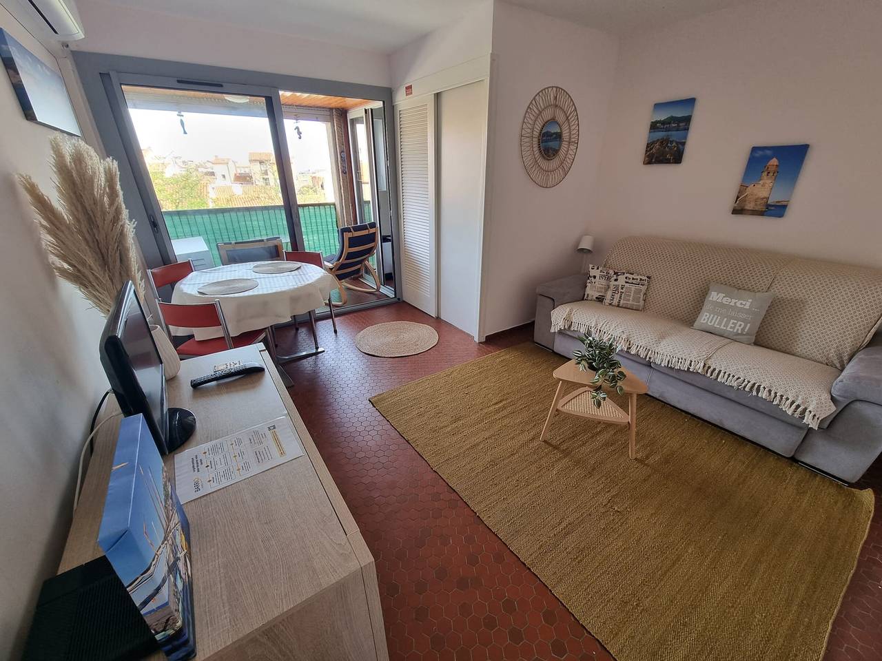 Studio entier, Studio à Collioure avec terrasse et parking privé in Côte Vermeille, Collioure
