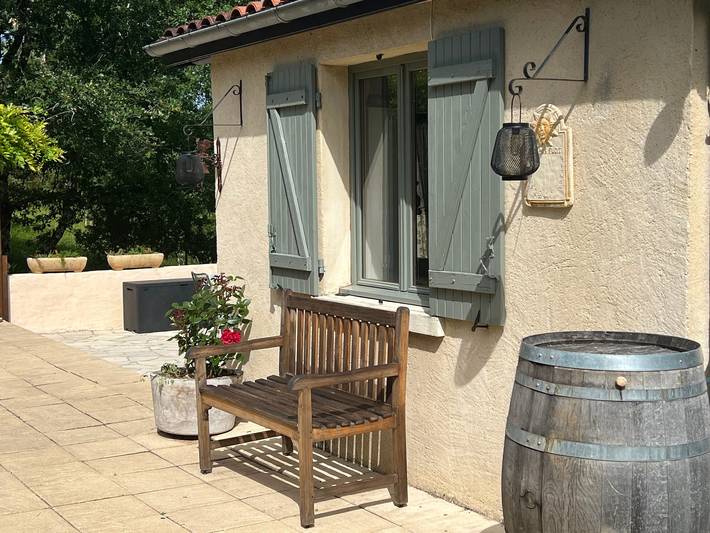 Maison de vacances 'Maison Joie De Vivre' avec vue sur la montagne, terrasse privée et Wi-Fi in Cénac-et-Saint-Julien, Périgord Noir