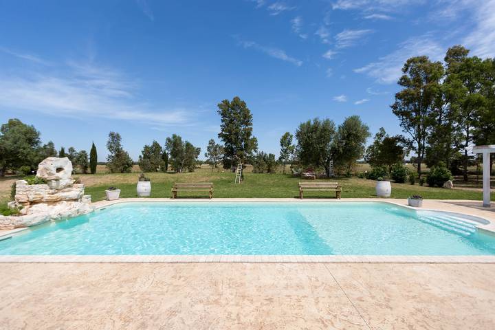 Villa mit pool für 11 Personen, mit Garten und Pool an der Adriatisches Meer - 2