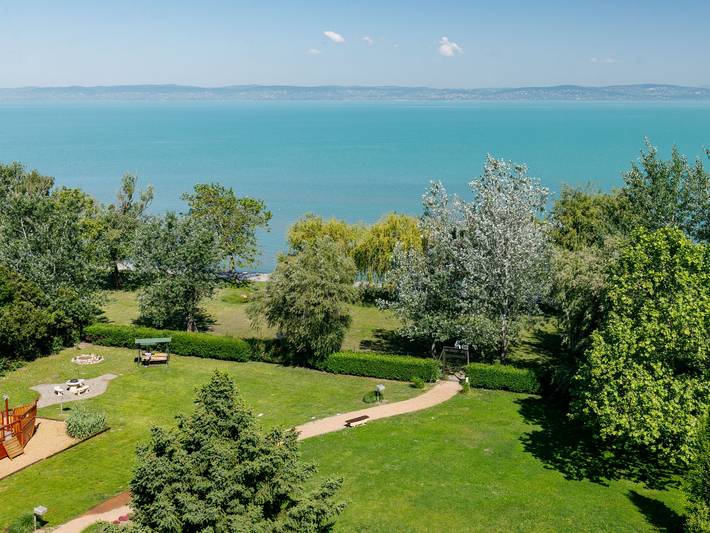 Ferienwohnung für 3 Personen, mit Balkon und Seeblick sowie Sauna und Garten in Ungarn - 2
