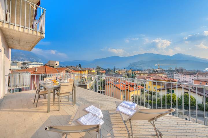 Apartament wakacyjny dla 4 osób, z balkon, zwierzęta dozwolone w Riva del Garda
