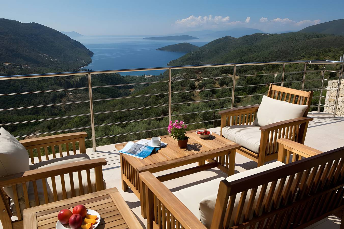 Romantic villa gialos over mikros gialos in Griechenland
