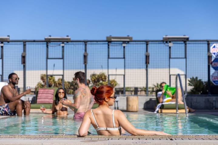 Hotel voor 2 personen, met zwembad en terras in Los Angeles