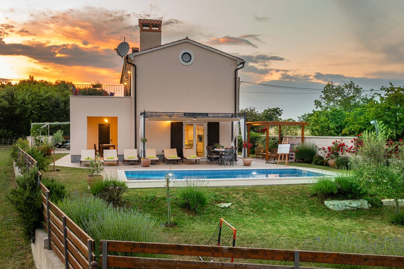 Villa Cicibella in Zuidkust Istrië