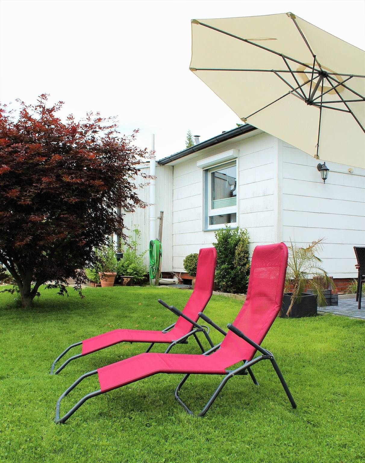 Bungalow 'Ferienhaus Seaside' mit Wintergarten, privatem Garten und Wlan in Wunstorf, Steinhuder Meer