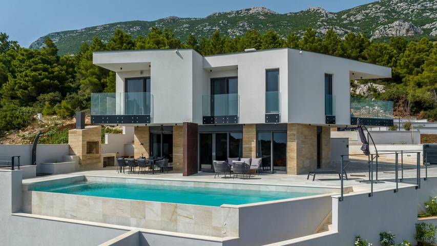 Ferienhaus für 6 Personen, mit Sauna und Garten auf Peljesac