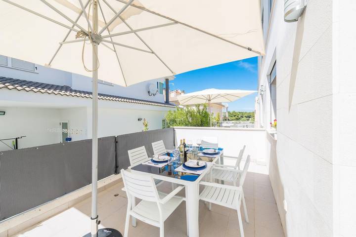 Formentera 1 - Chalet with private garden in Can Picafort. Free Wifi in Can Picafort, Santa Margalida