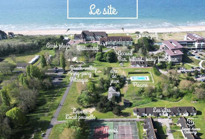 Parc de vacances pour 2 personnes, avec vue ainsi que piscine et jardin en Normandie - 4