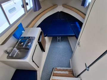 Hausboot für 2 Personen in Chénillé-Champteussé, Pays de la Loire, Bild 2