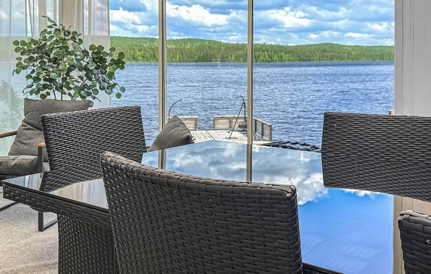 Ferienhaus für 7 Personen mit Garten in Lycksele, Västerbotten