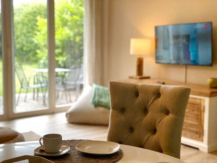 Apartamento de vacaciones para 4 personas, con terraza y jardín - 1