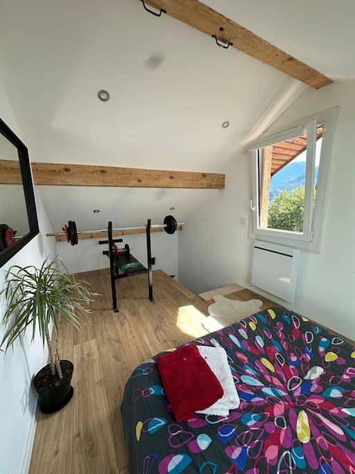 Gîte pour 4 personnes, avec vue et jardin à Gilly-sur-Isère - 2