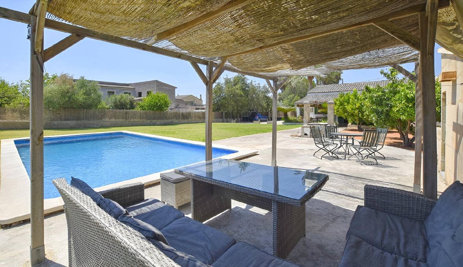 Finca "Valls" with garden, barbecue and terrace in Montuïri, Majorca Center