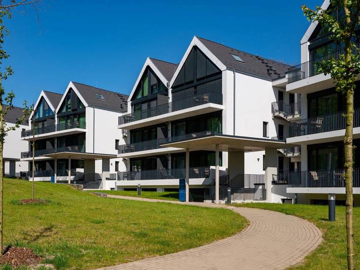Ferienwohnung für 2 Personen, mit Balkon und Sauna sowie Seeblick in Waren (Müritz) - 2