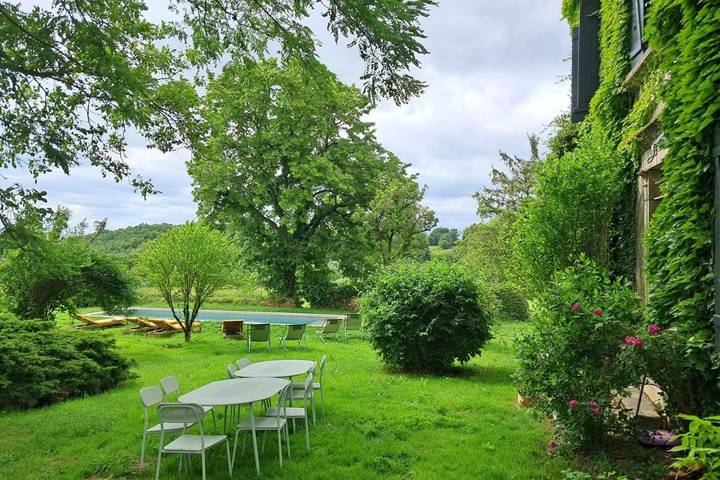 Location de vacances pour 8 personnes, avec piscine et jardin, animaux acceptés à Le Pêchereau - 4