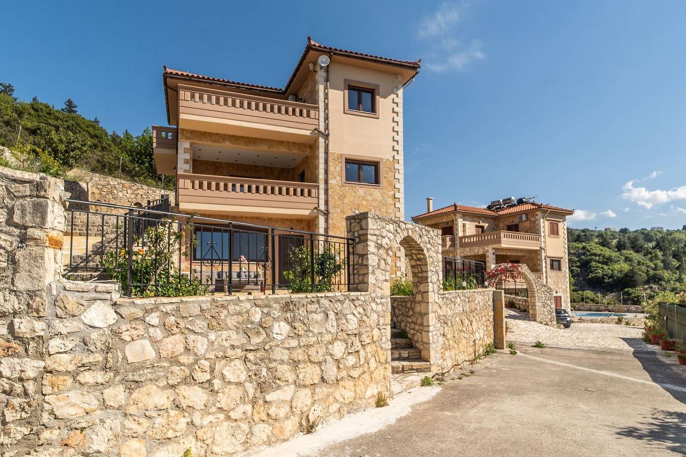 Villa voor 16 personen met terras in Agios Pavlos (Chania), Vamos