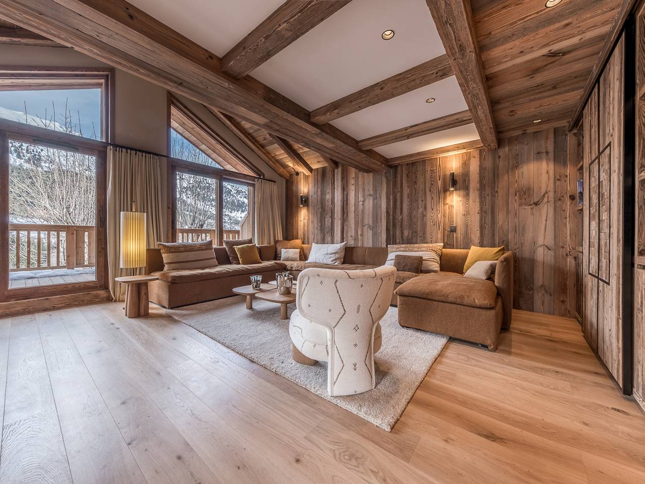 Appartement entier, Séjour de luxe : sauna, hammam, home cinéma, concierge 5* in Méribel, Les Allues