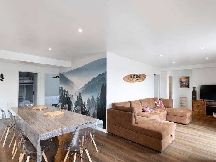 Ganze Wohnung, Komfortabler Bergurlaub in Formiguères: 4 Schlafzimmer, 9 Min. zur Piste, private Terrasse! in Formiguères, Parc naturel régional des Pyrénées catalanes
