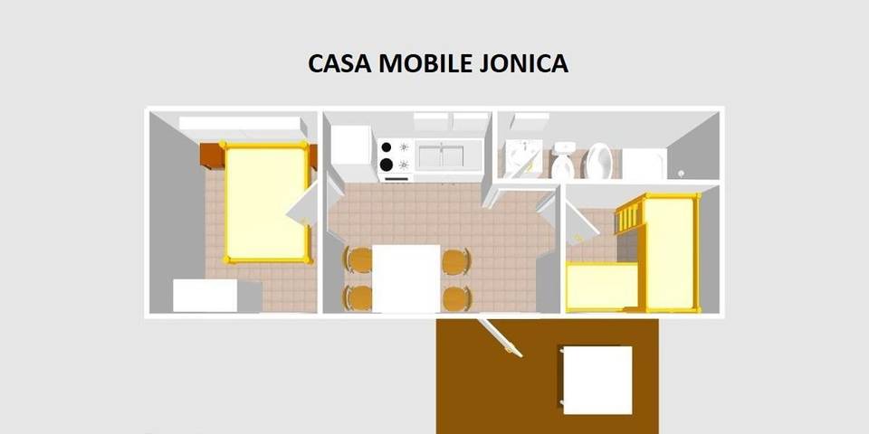 Camping für 4 Personen, mit Terrasse in den Abruzzen - 3