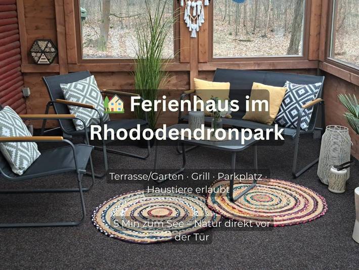 Ferienhaus für 4 Personen, mit Terrasse und Ausblick