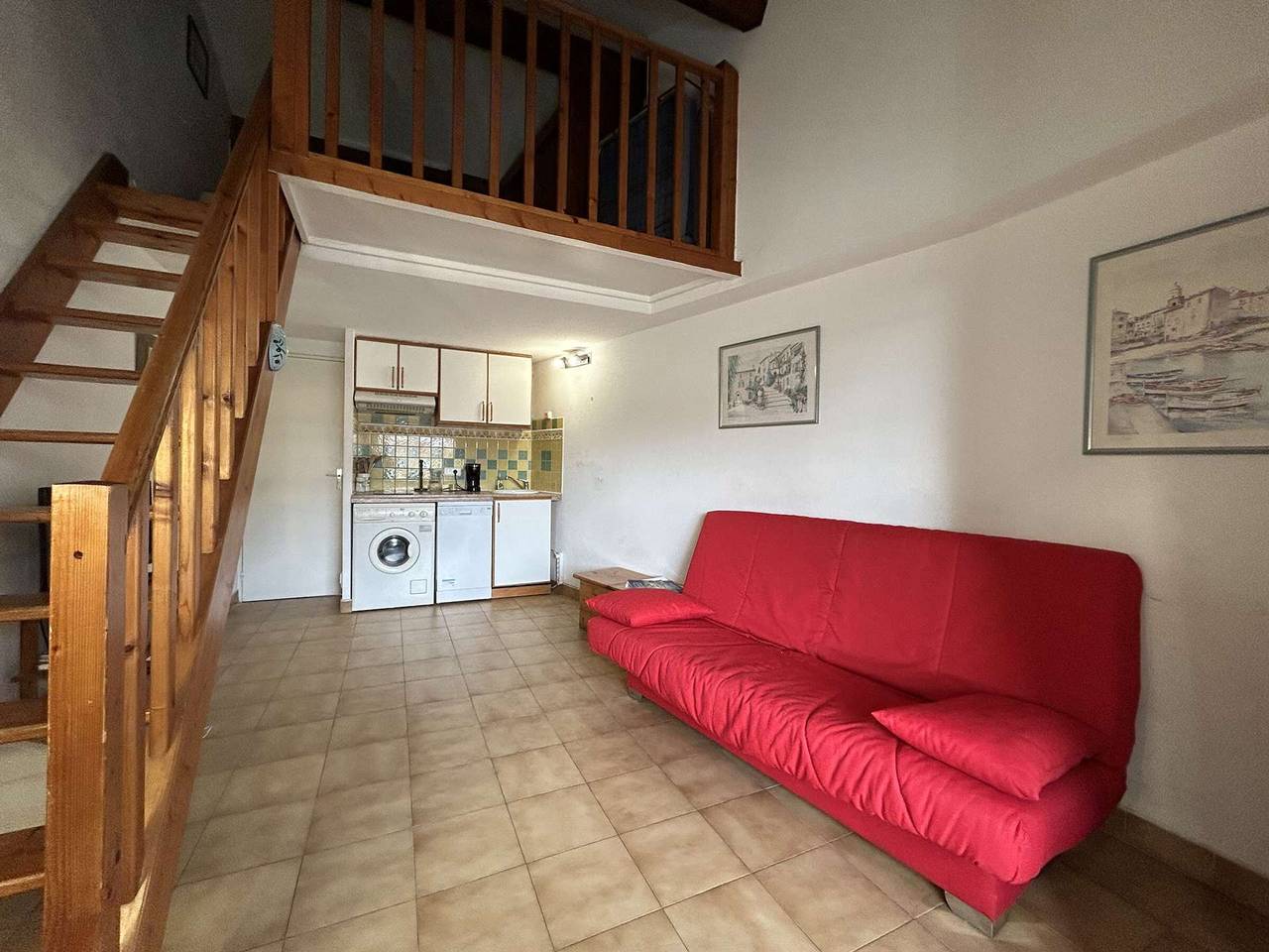 Ganze Wohnung, Mezzanine Studio Sainte-Maxime - 5 Schlafplätze, 50m vom Strand in Sainte-Maxime, Mittelmeerküste (Frankreich)