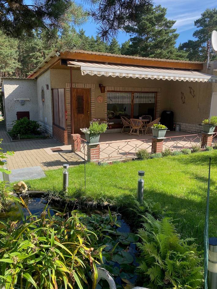 Ferienwohnung für 3 Personen, mit Garten