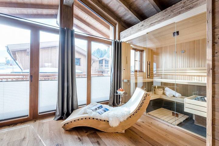 Chalet für 6 Personen, mit Balkon und Pool sowie Garten, mit Haustier in Tannheimer Tal - 2