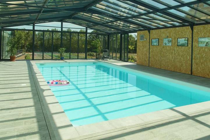 Maison de vacances pour 4 personnes, avec sauna et jardin ainsi que jacuzzi et terrasse, animaux acceptés