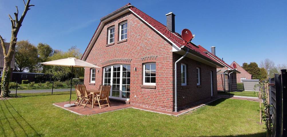 Ferienhaus für 6 Personen, mit Terrasse und Garten sowie Sauna in Greetsiel